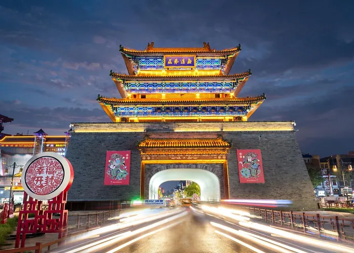 Manxin Hotel Kaifeng Drum Tower Square And Millennium City Park
